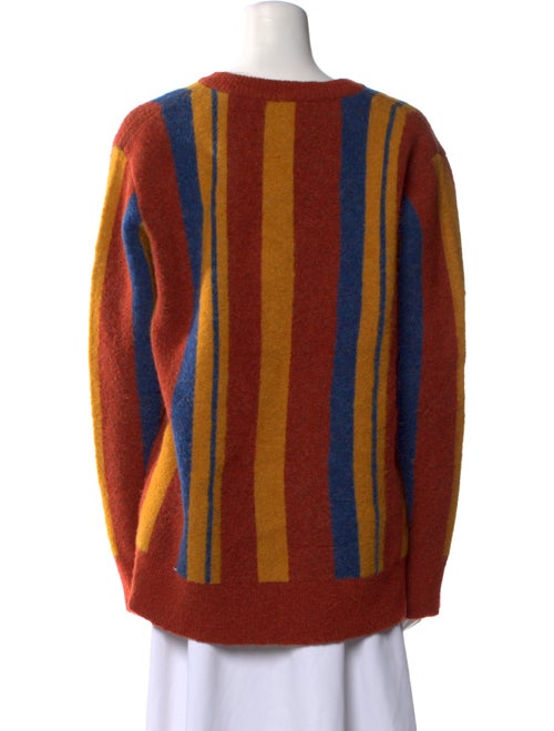 Simon Miller Striped V-Neck Sweater