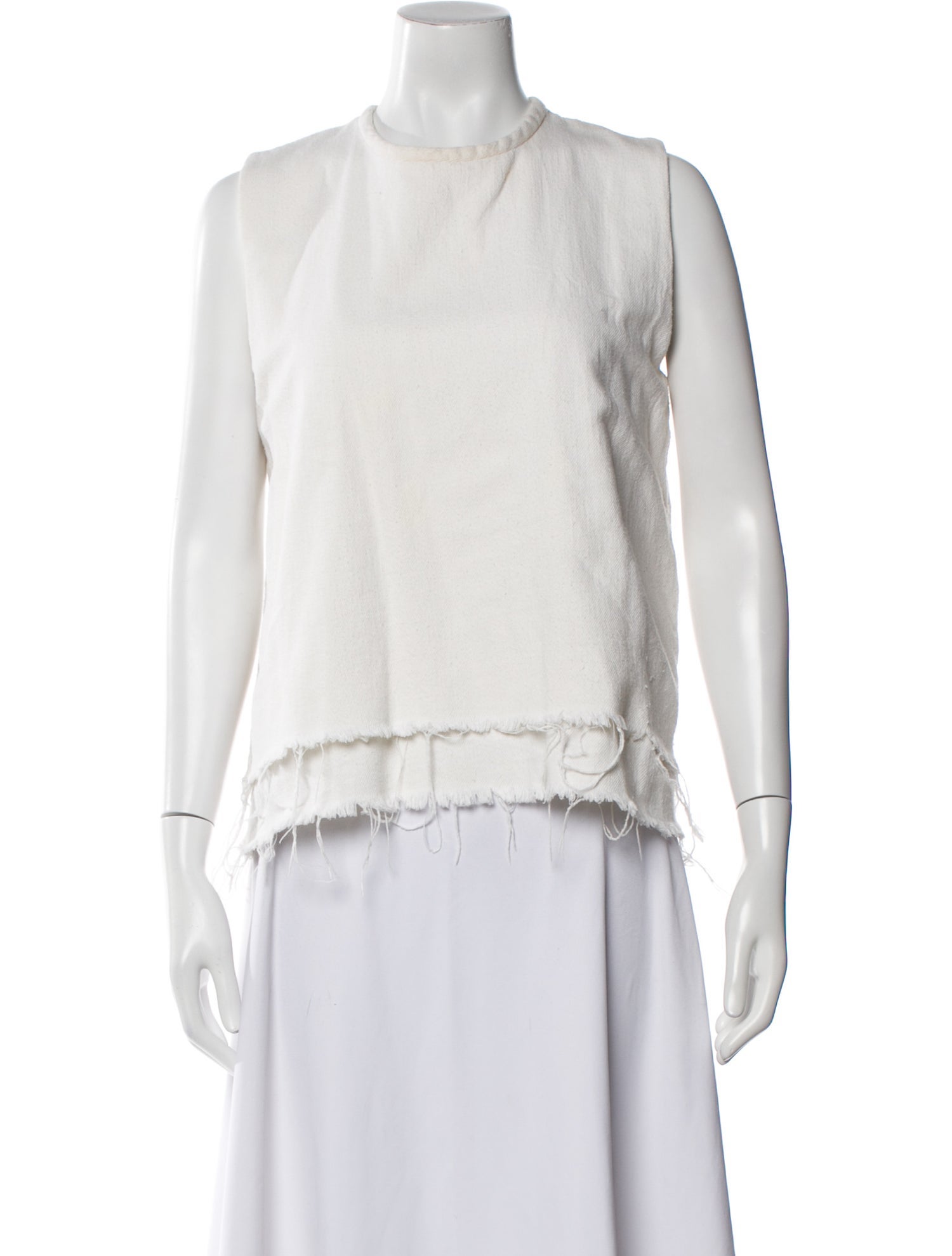 Simon Miller Crew Neck Sleeveless Blouse