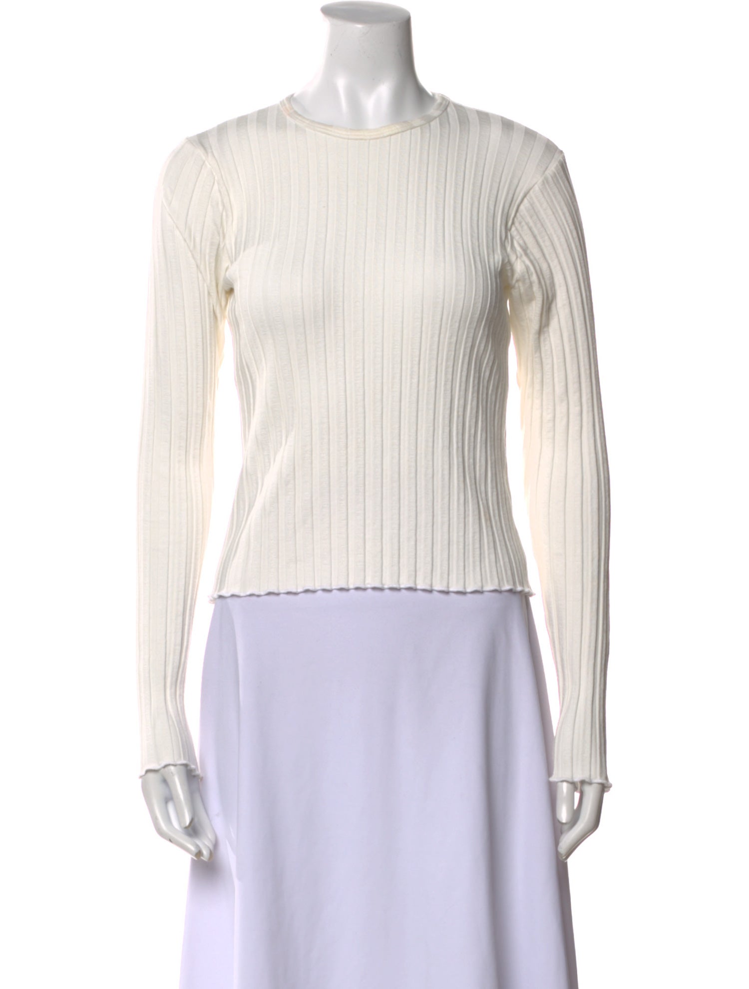 Simon Miller Crew Neck Long Sleeve Top