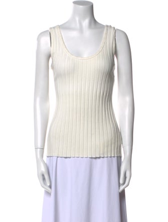 Simon Miller Striped Scoop Neck Top