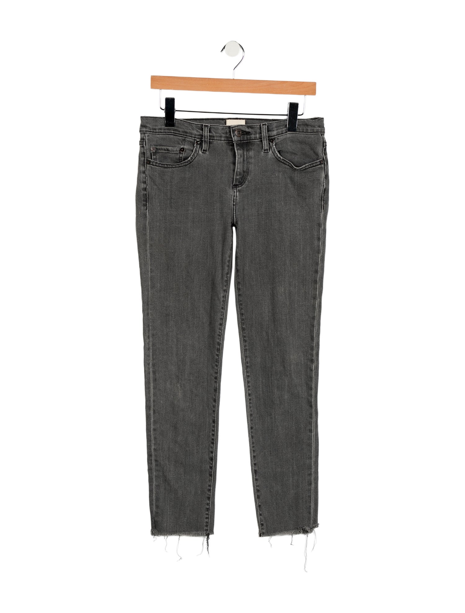 Simon Miller Mid-Rise Straight Leg Jeans