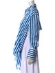 Simon Miller Striped Long Sleeve Button-Up Top