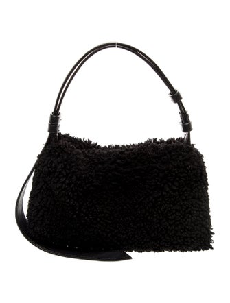 Simon Miller Faux Fur Top Handle Bag