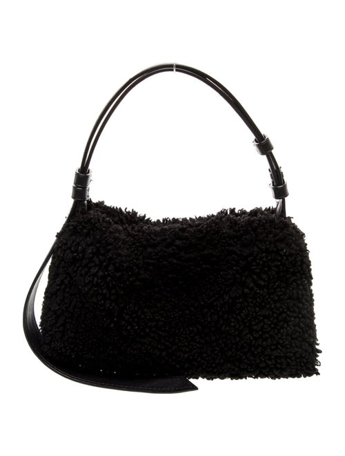 Simon Miller Faux Fur Top Handle Bag