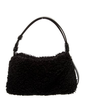 Simon Miller Faux Fur Top Handle Bag