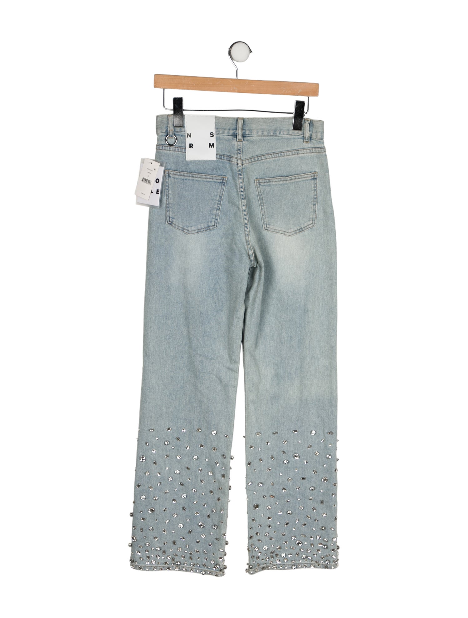 Simon Miller Mid-Rise Wide Leg Jeans
