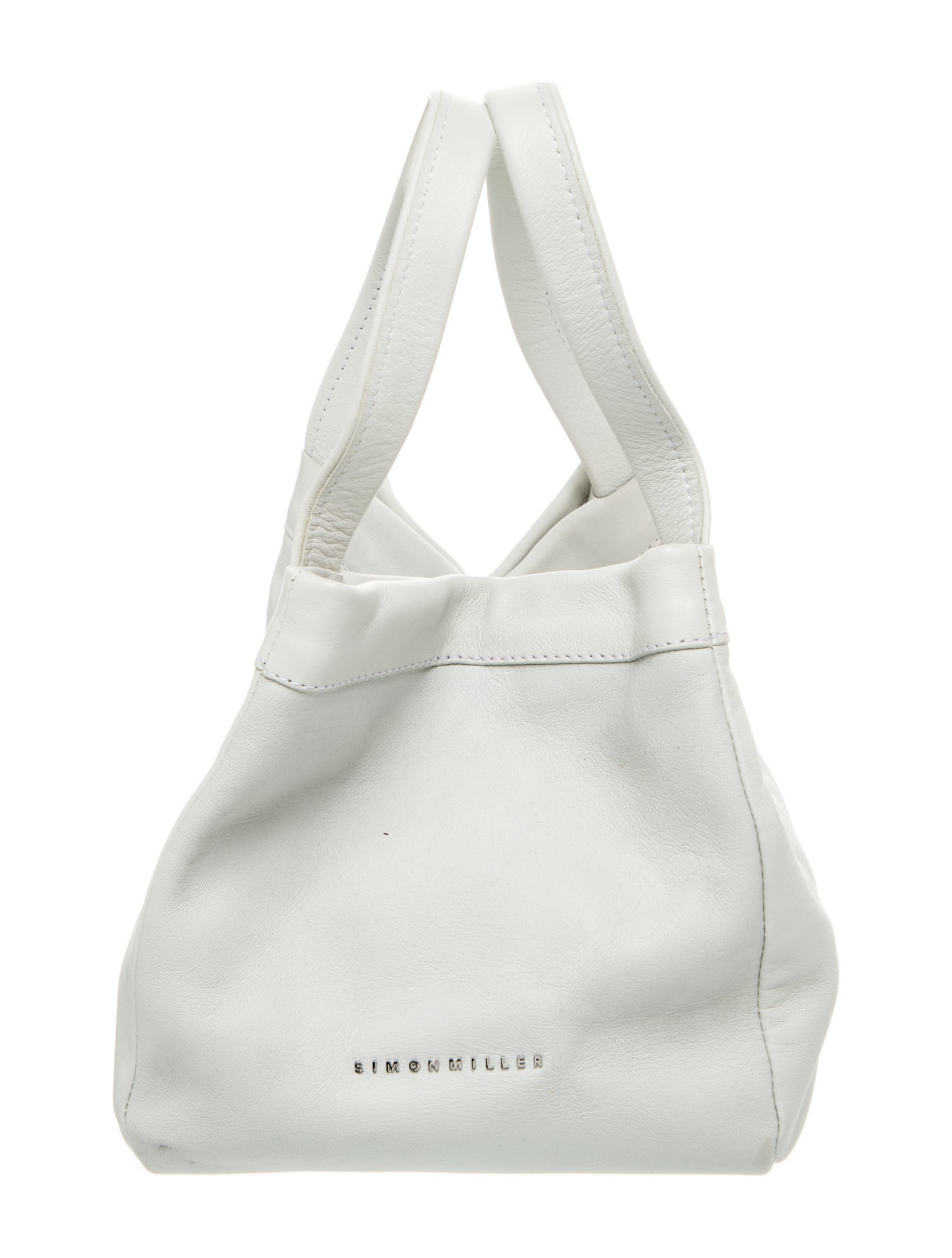 Simon Miller Leather Top Handle Bag