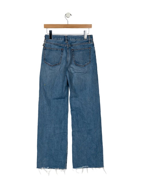 Simon Miller Mid-Rise Wide Leg Jeans