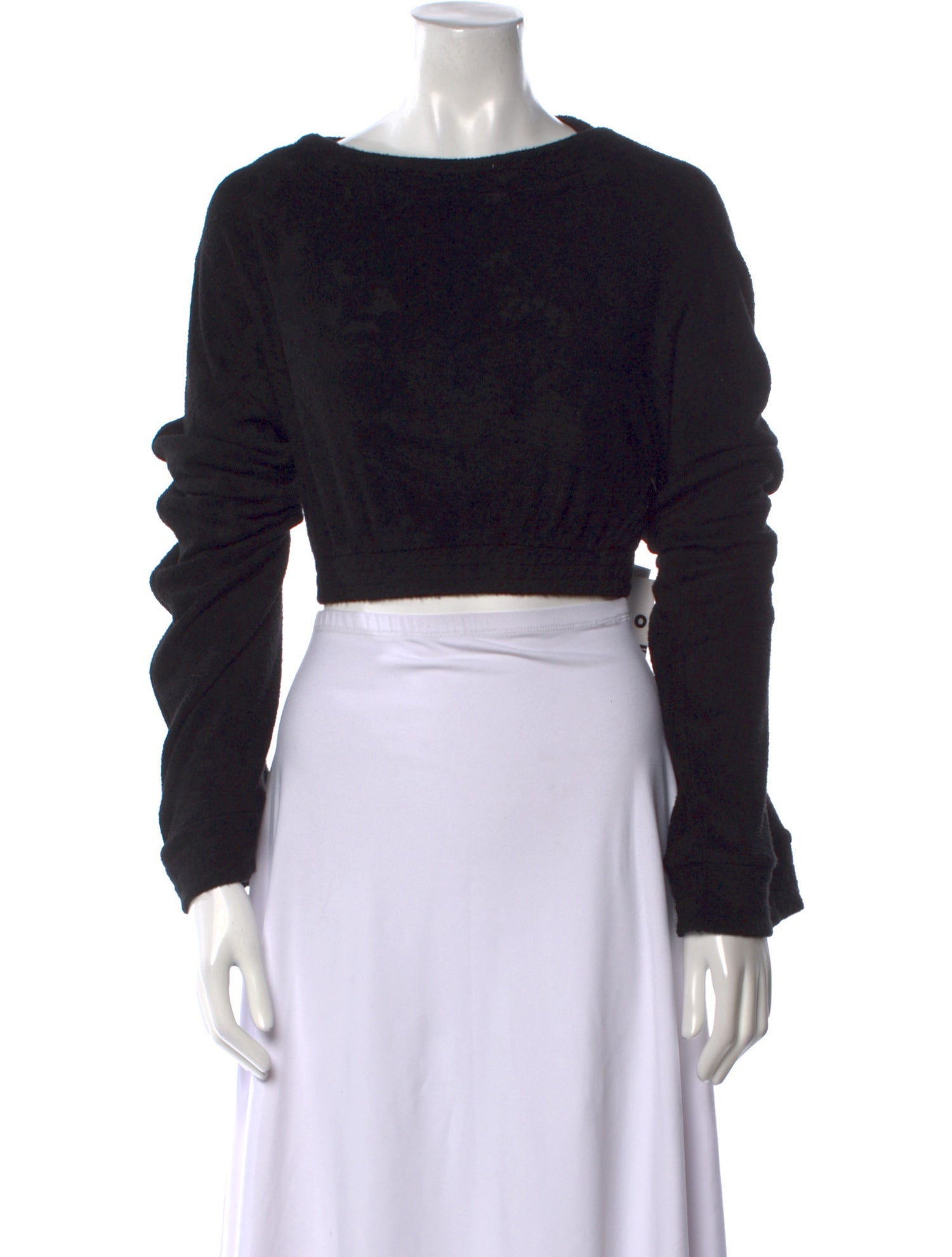 Simon Miller Bateau Neckline Long Sleeve Crop Top w/ Tags