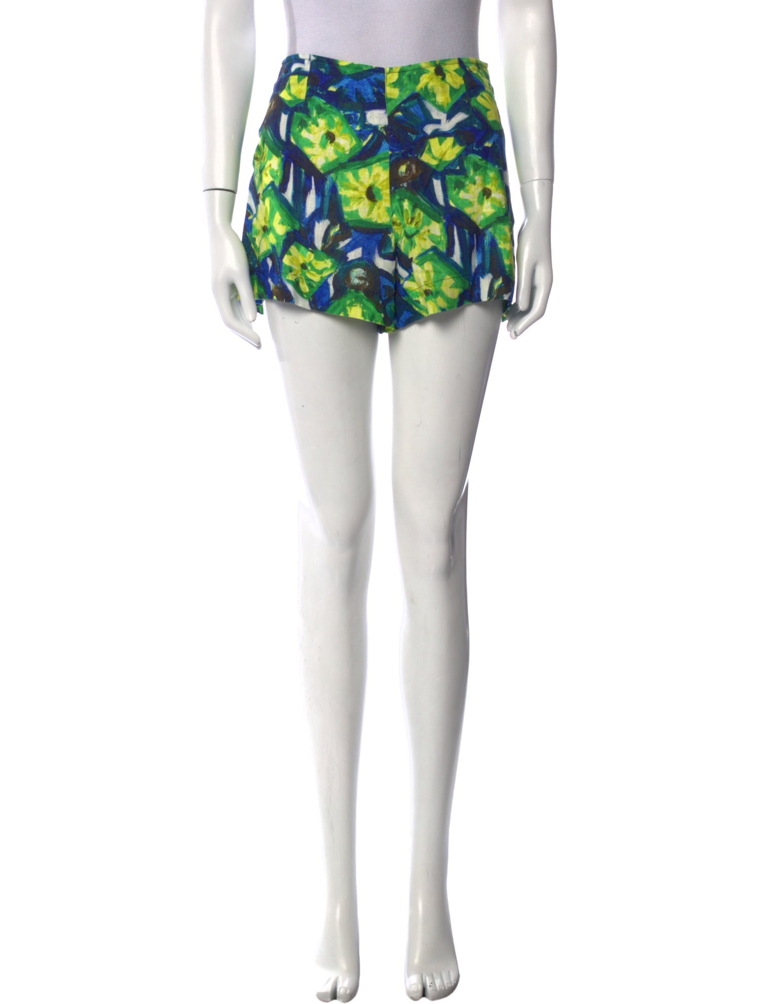 Simon Miller Floral Print Mini Shorts w/ Tags