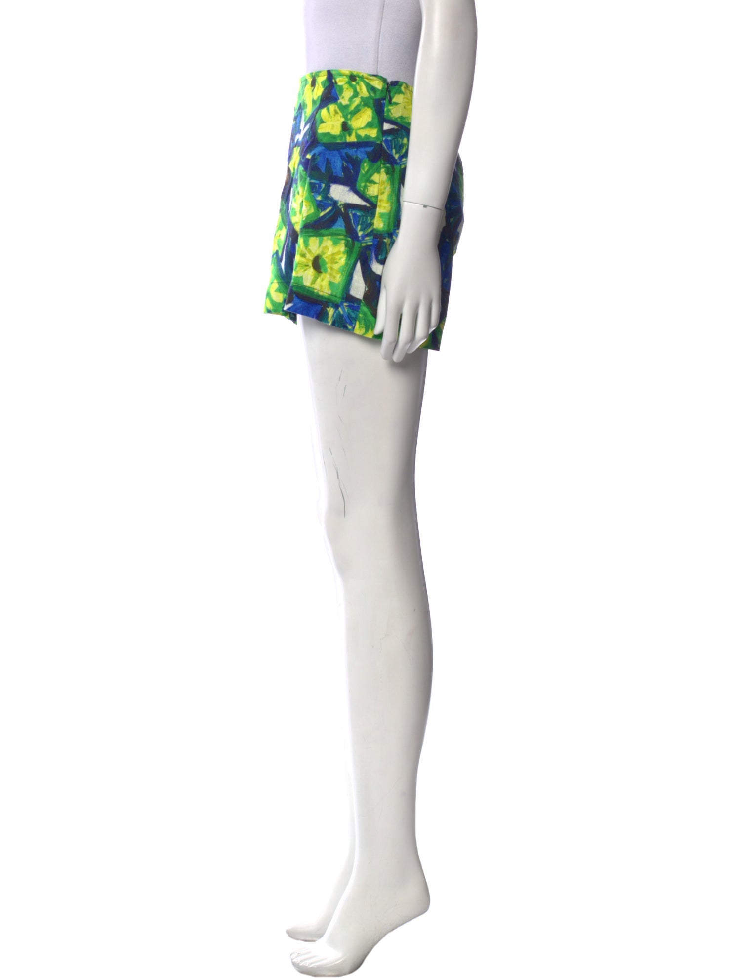 Simon Miller Floral Print Mini Shorts w/ Tags