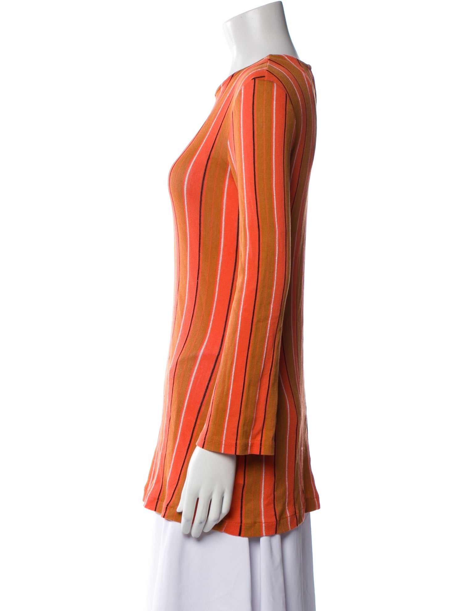 Simon Miller Striped Crew Neck Tunic