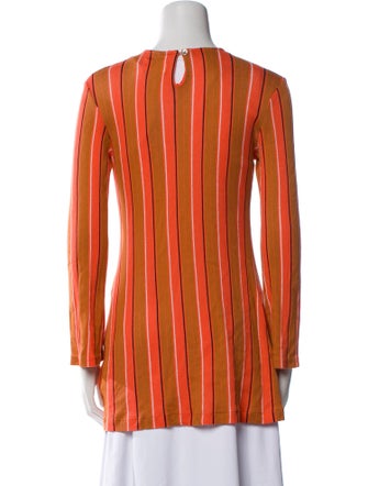 Simon Miller Striped Crew Neck Tunic