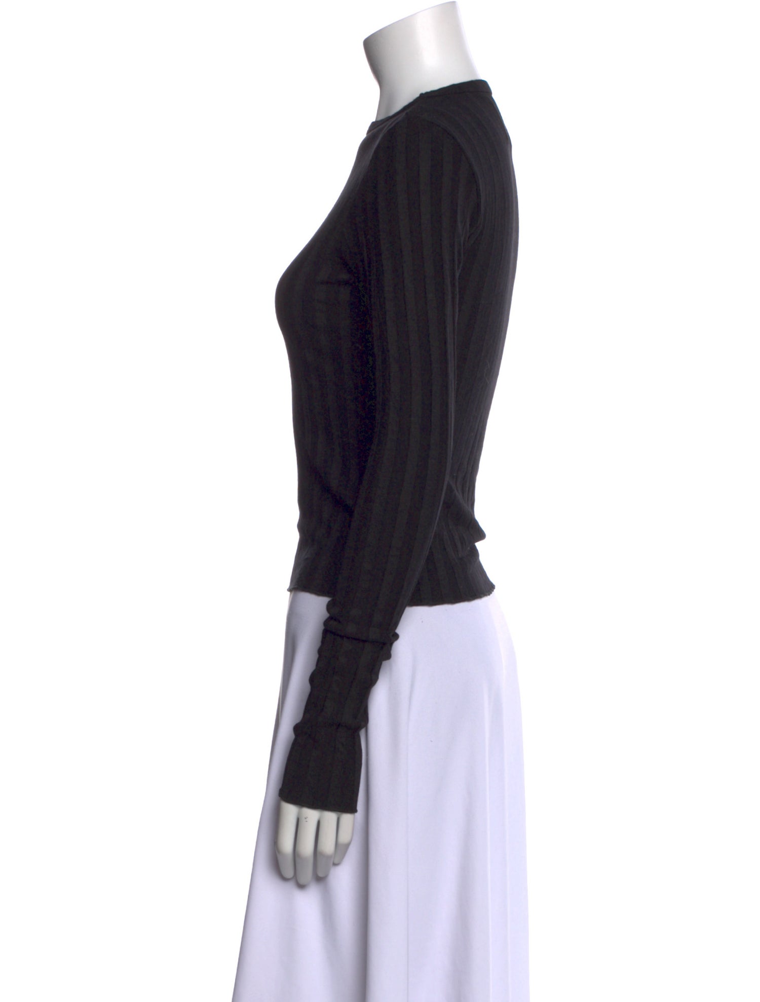 Simon Miller Crew Neck Long Sleeve Top