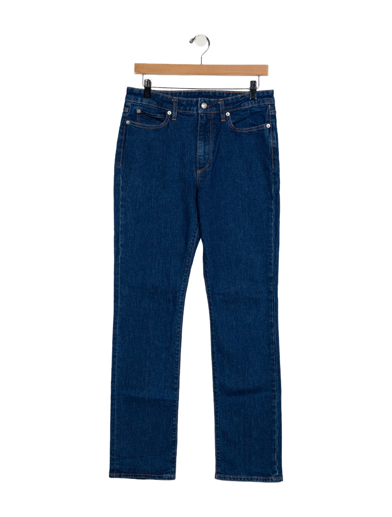Simon Miller High-Rise Straight Leg Jeans