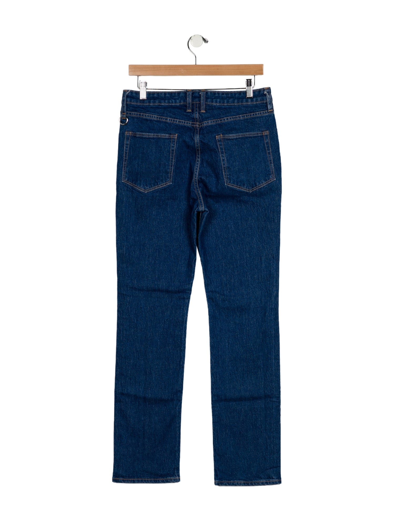 Simon Miller High-Rise Straight Leg Jeans