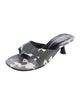Simon Miller Leather Printed Slides