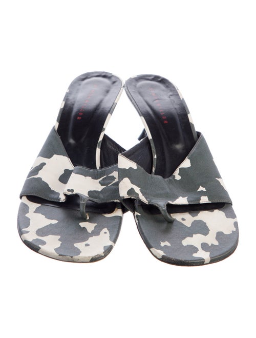 Simon Miller Leather Printed Slides