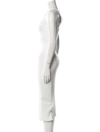 Simon Miller Scoop Neck Midi Length Dress