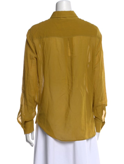 Simon Miller Long Sleeve Button-Up Top