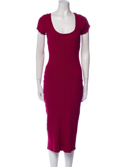 Simon Miller Scoop Neck Midi Length Dress