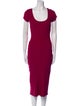 Simon Miller Scoop Neck Midi Length Dress