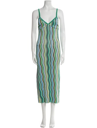 Simon Miller Printed Long Dress