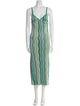 Simon Miller Printed Long Dress