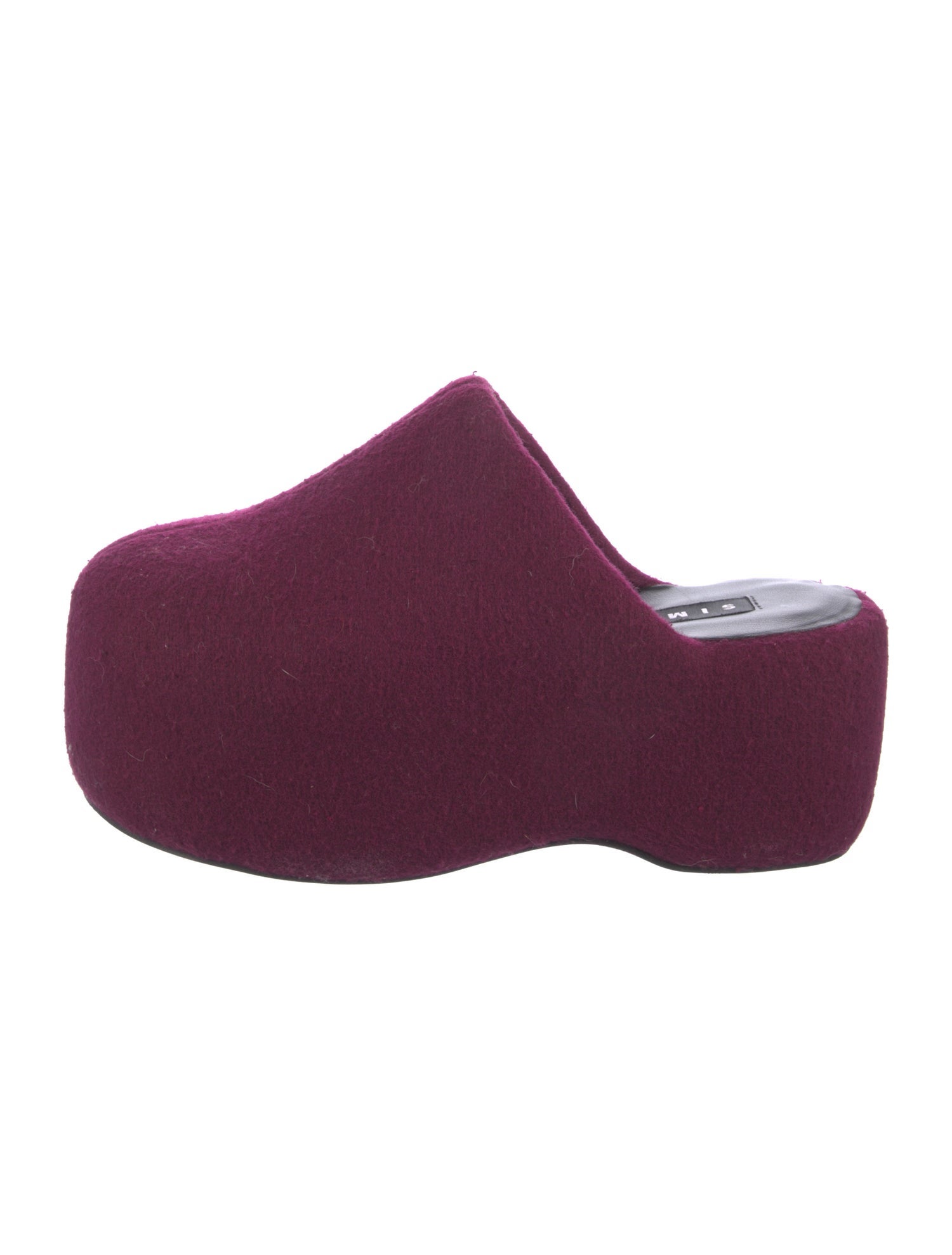 Simon Miller Felt Mules