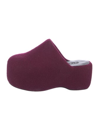 Simon Miller Felt Mules