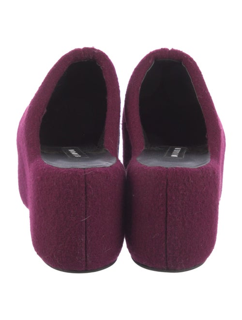 Simon Miller Felt Mules