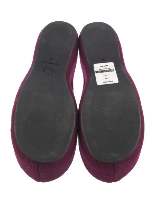 Simon Miller Felt Mules