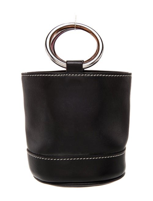 Simon Miller Leather Top Handle Bag