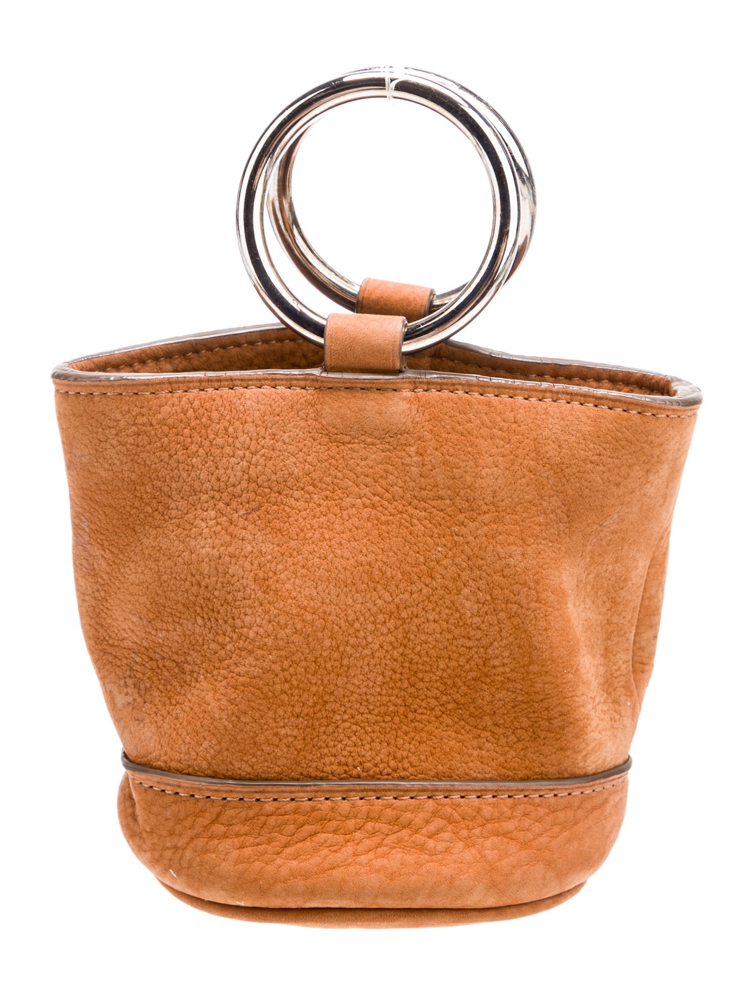 Simon Miller Suede Top Handle Bag