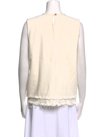 Simon Miller Crew Neck Sleeveless Blouse