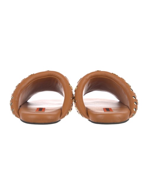 Simon Miller Leather Studded Accents Slides