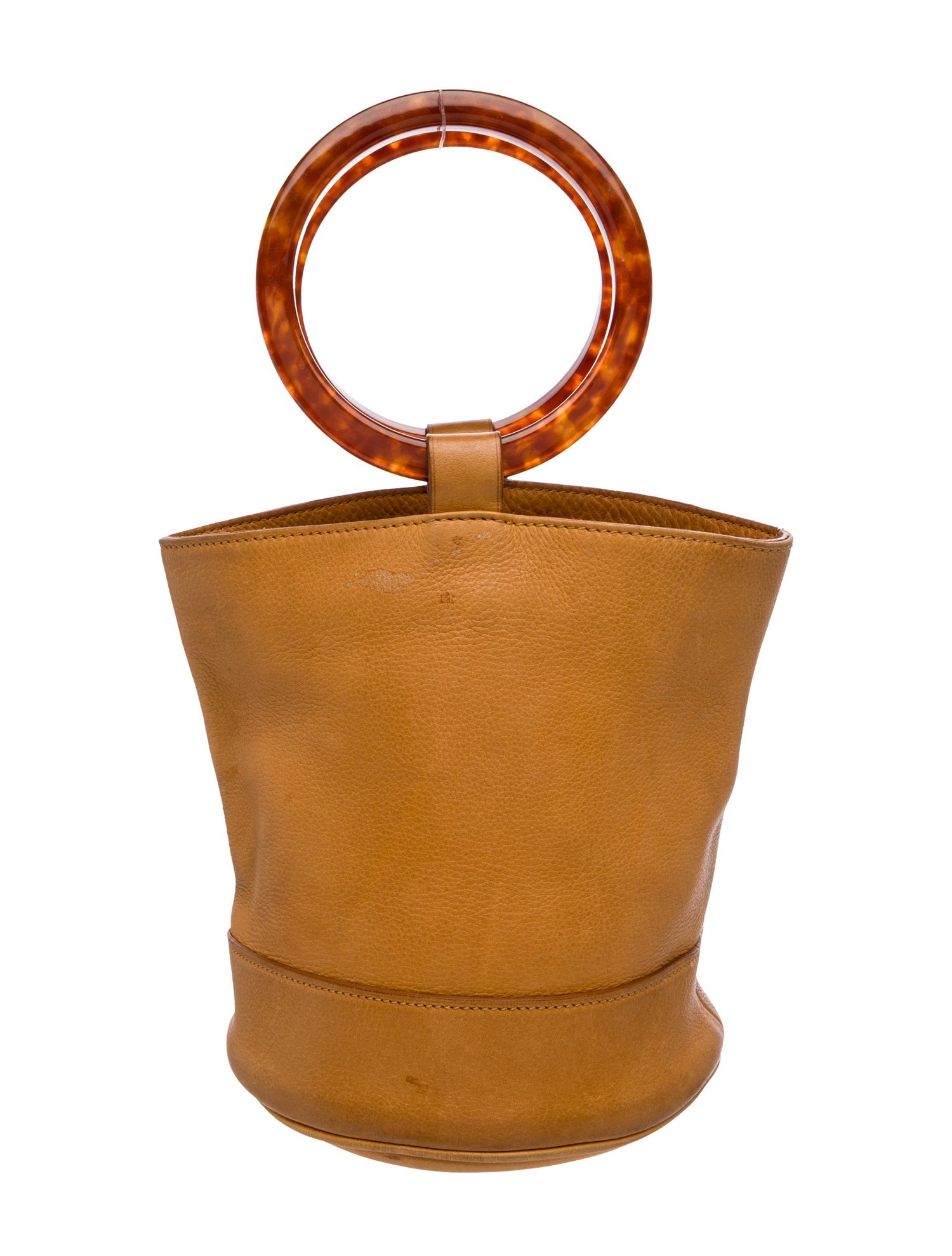 Simon Miller Leather Top Handle Bag