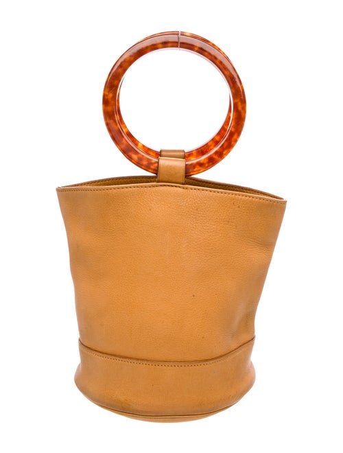 Simon Miller Leather Top Handle Bag