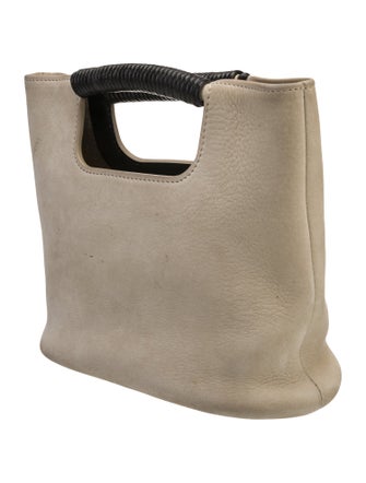 Simon Miller Suede Top Handle Bag