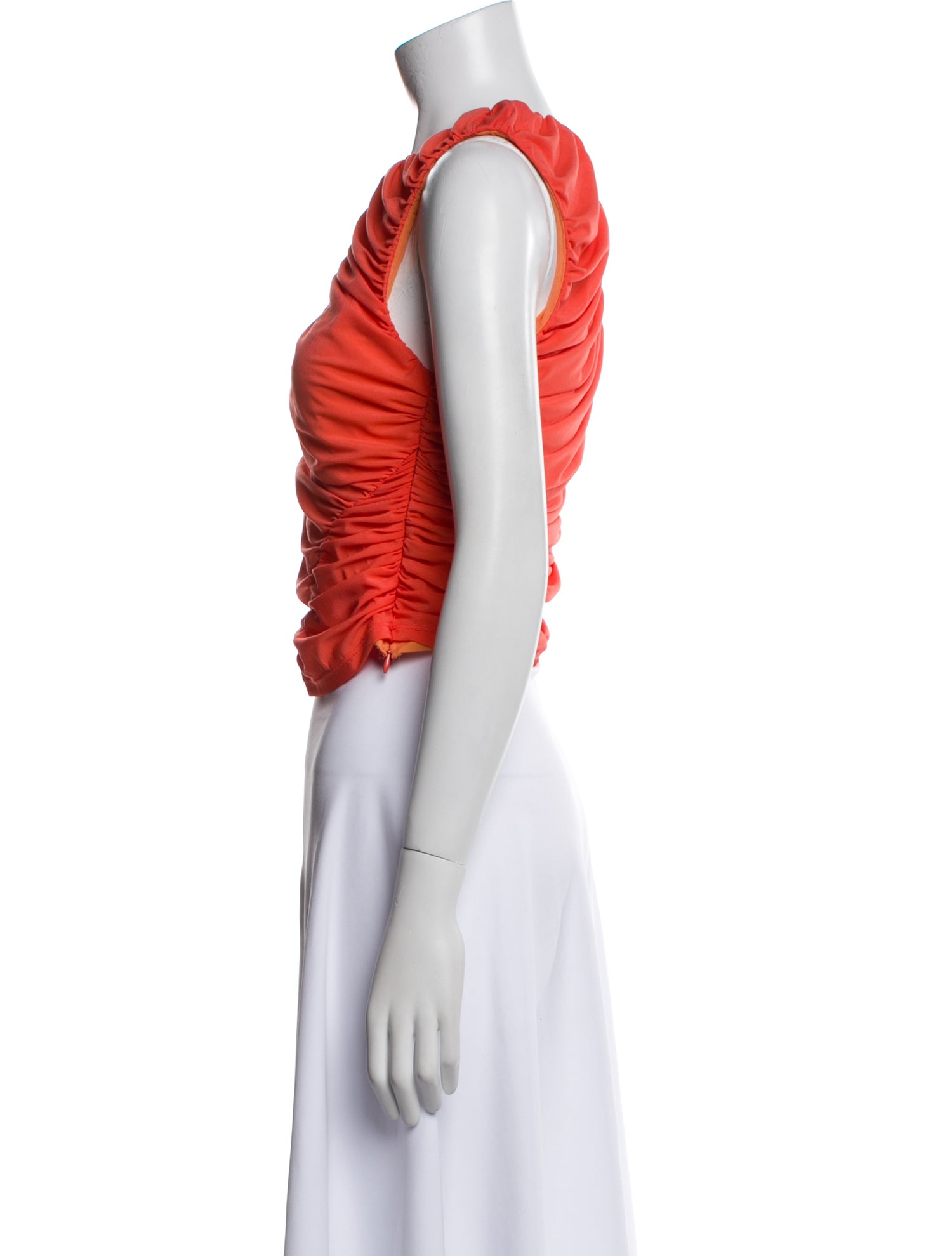 Simon Miller Crew Neck Sleeveless Crop Top