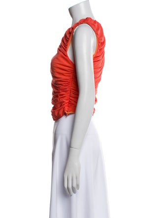 Simon Miller Crew Neck Sleeveless Crop Top