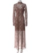 Simon Miller Animal Print Long Dress