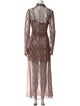 Simon Miller Animal Print Long Dress