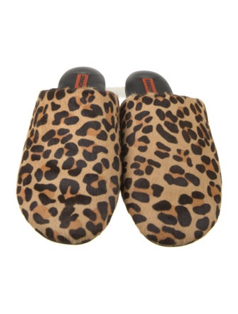 Simon Miller Ponyhair Animal Print Mules