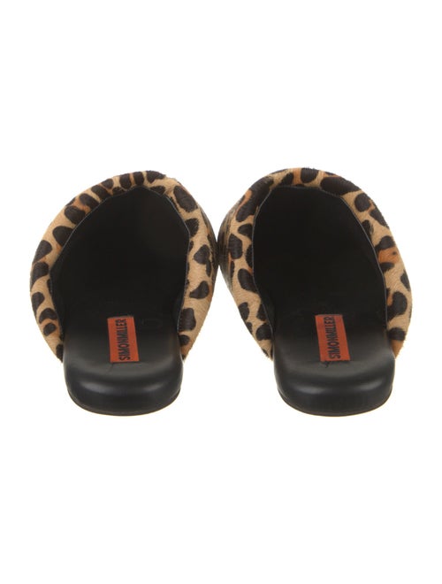 Simon Miller Ponyhair Animal Print Mules