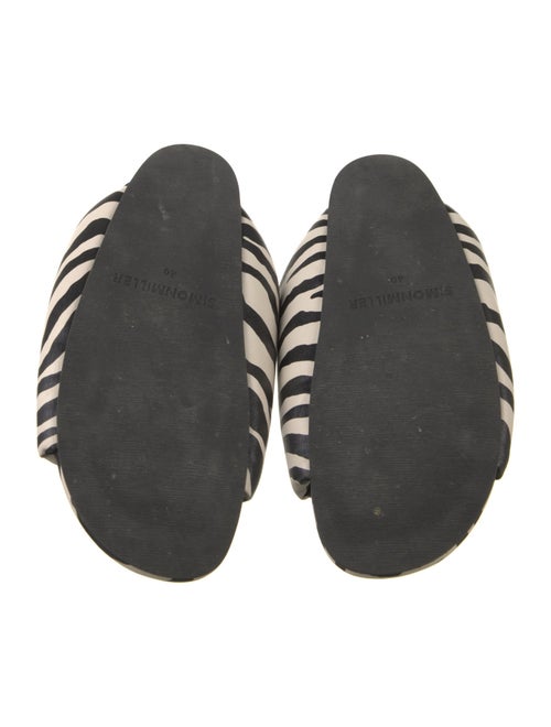 Simon Miller Leather Printed Slides