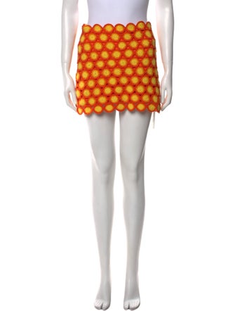 Simon Miller Printed Mini Skirt