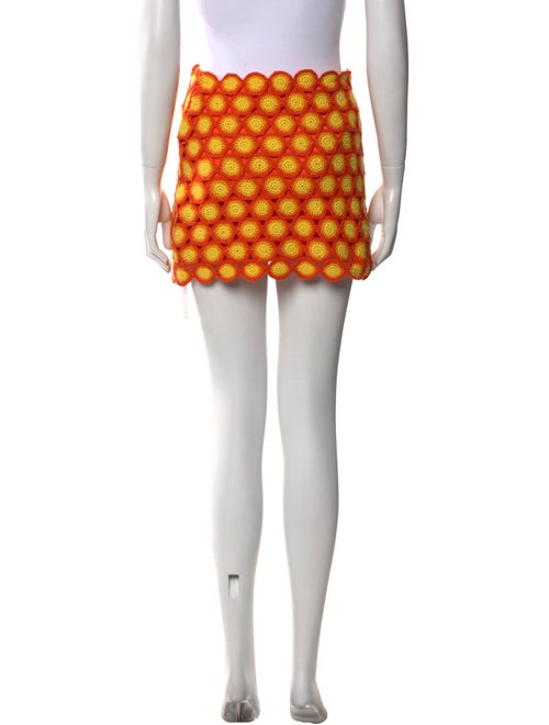 Simon Miller Printed Mini Skirt