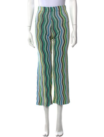Simon Miller Striped Straight Leg Pants