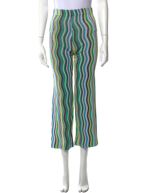 Simon Miller Striped Straight Leg Pants